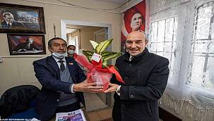 Başkan Soyer muhtar ziyaretlerini sürdürüyor 