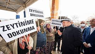 Başkan Tunç Soyer: "Zeytin ağaçlarının yok edilmesi asla kabul edilemez"