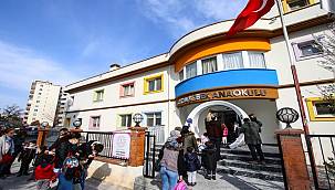 İzmir'in en büyük anaokulu eğitime başladı! 