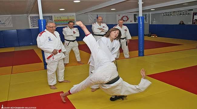 Kadınlara şiddete karşı judo eğitimi 