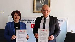 Karaburun ve Lefke kardeş şehir oldu 