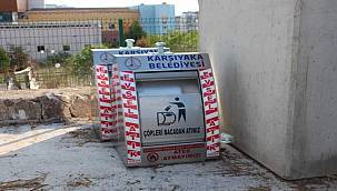 Karşıyaka'da çöp konteynerleri yer altına alınıyor 