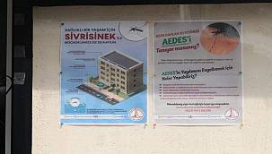 Karşıyaka'da ilaçlamaya broşürlü bilgilendirme 