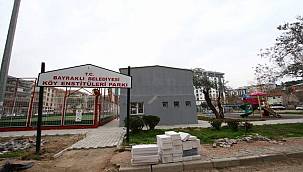 Bayraklı'da Köy Enstitüleri Parkı Yenileniyor 