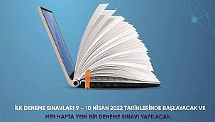 Dijital Dershane'de çevrim içi deneme sınavları başlıyor 