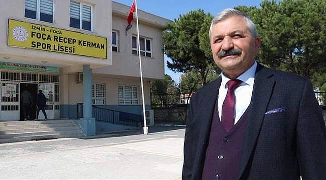 Foça Recep Kerman Spor Lisesi: "Başarısı çok ama sahası yok" 