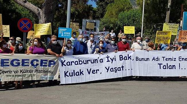 Karaburun'da bu kez de GES isyanı! 