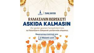 "Ramazan dayanışmasını Askıda Fatura ile büyütelim"
