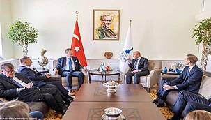Başkan Soyer Finlandiya heyetini ağırladı 