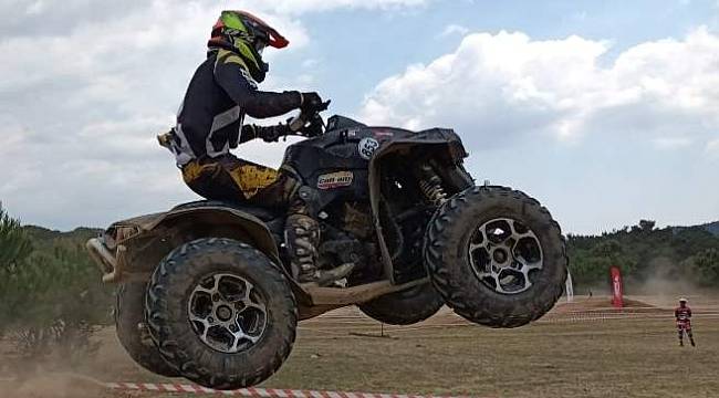 Bergama'da yapılan Türkiye Enduro ATV Şampiyonası'nın ilk ayak yarışları tamamlandı 