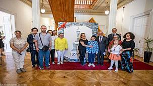 Engelli çocuklardan Başkan Soyer'e ziyaret 