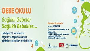 Eşrefpaşa Hastanesi'nden Gebe Okulu 