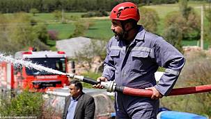 Hava sıcaklıkları arttı itfaiye ekipleri teyakkuza geçti 