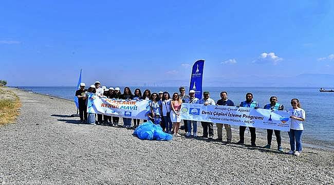 İzmir Büyükşehir Belediyesi Deniz Çöpleri İzleme Programı'na dahil oldu 