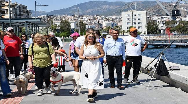 Karşıyaka Belediyesi'nden can dostlar için farkındalık yürüyüşü  