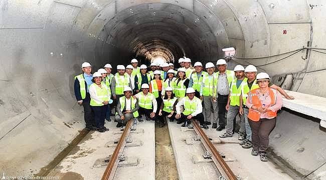 Narlıdere Metrosu'nda işler tıkır tıkır yürüyor 