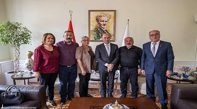 Soyer: "Sonuna kadar yanınızda olacağız" 