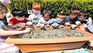 Toprak sevgisi İZELMAN Anaokulları'nda büyüyor 