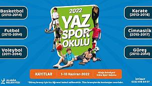Yaz Spor Okulları İçin Kayıtlar Başlıyor 