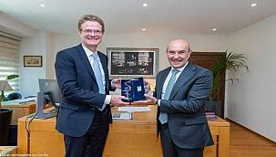 Başkan Soyer AB heyetini ağırladı