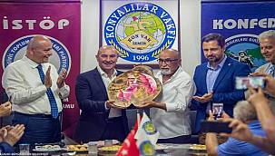 Başkan Soyer'den Konyalılar Kültür ve Yardımlaşma Vakfı'na ziyaret 