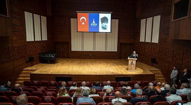 Başkan Soyer eski belediye başkanları ve meclis üyeleriyle buluştu