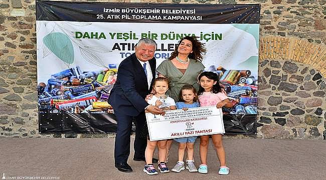 Büyükşehir'in çevre dostu kampanyasında ödüller sahiplerini buldu 