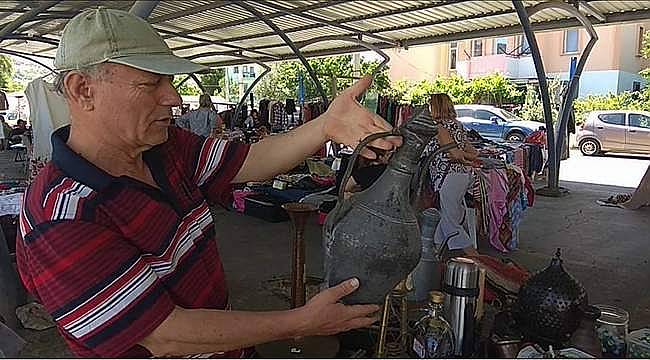 Foça evdeki fazlalıklar pazarı 