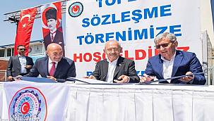 İzmir'de 5 bin 248 işçiyi sevindiren TİS imzası