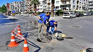İZSU Genel Müdürlüğü'nden rögarlara koku giderim filtresi 