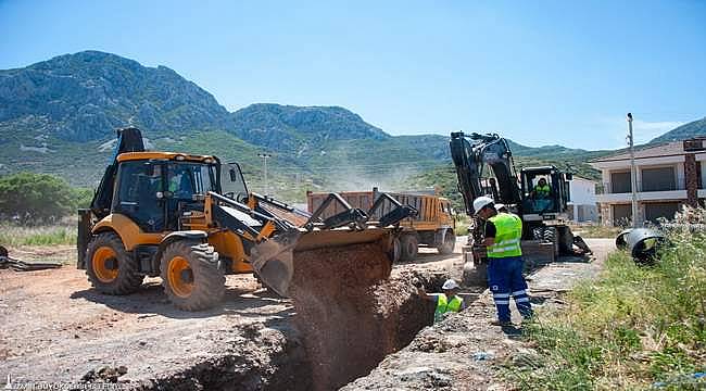 Karaburun Saip mahallesinde taşkınlara son verecek proje 