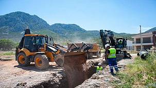 Karaburun Saip mahallesinde taşkınlara son verecek proje 