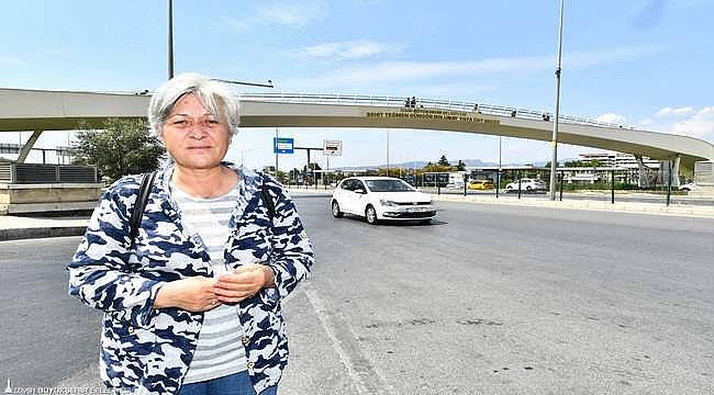 Konak'taki üst geçide Şehit Teğmen Dolunay'ın ismi verildi 