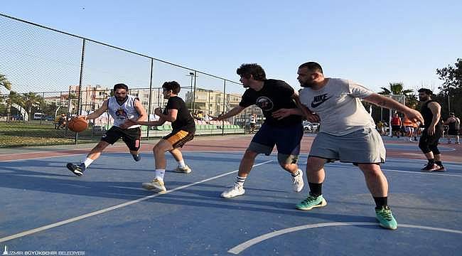 Streetball coşkusu Aliağa'da 