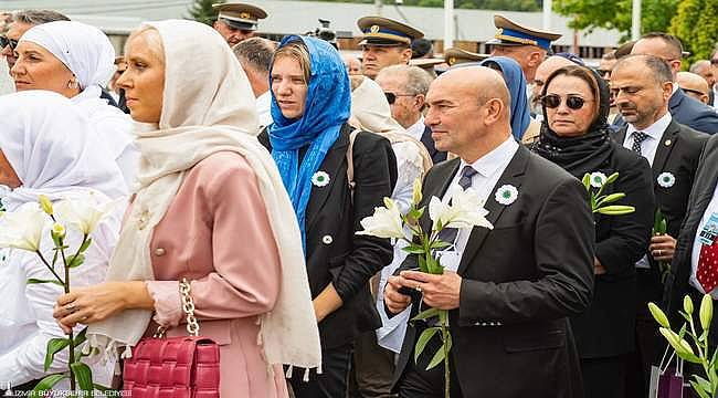 İzmirlinin temsilcileri Srebrenitsa için tek ses oldu 