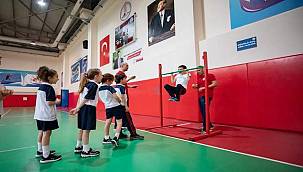 Karşıyaka'da Bini Aşkın Gencin Sportif Yeteneği Test Edildi 