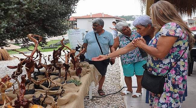 Ardıç'ın gizemi heykeller ile ölümsüzleşti 