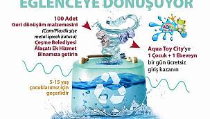 Atıklar Çeşme'de eğlenceye dönüşüyor 