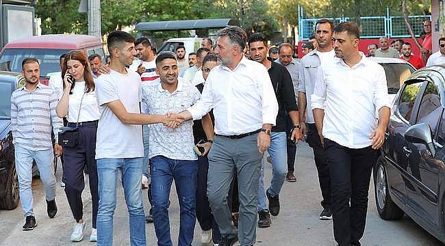 Başkan Sandal: "Tüm sorunların üstesinden birlikte geleceğiz"