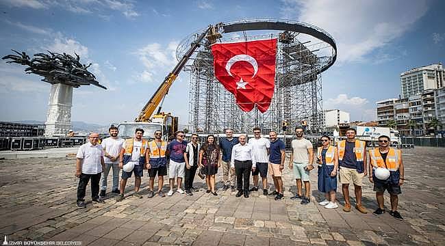 Başkan Soyer 9 Eylül hazırlıklarını inceledi: "100'üncü yıl kutlamaları Türkiye'ye umut verecek" 