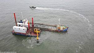 Bostanlı Deresi'nde dip tarama çalışmaları sürüyor 