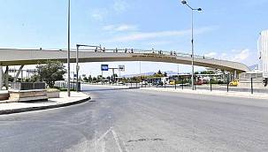 Konak'taki yaya üst geçidinde bakım çalışmaları başlıyor 