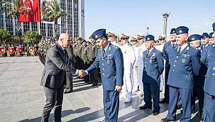 Başkan Soyer gaziler için düzenlenen törene katıldı 