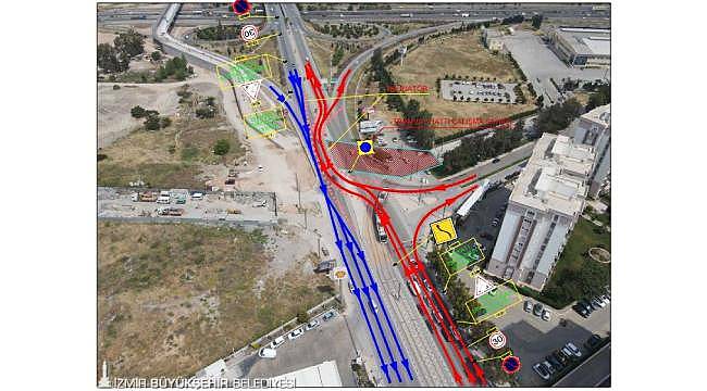 Çiğli Tramvay hattında yoğun mesai 