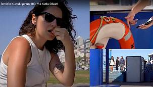 İzmir'in sembolik seslerinden İzmir Marşı yaptı 