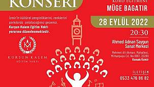 İzmir'in Sesleri konseri 28 Eylül'de Adnan Saygun'da 