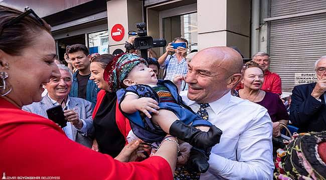 Kemeraltı 851. Sokak'a Hür Efe Şeref Üsküp'ün adı verildi 