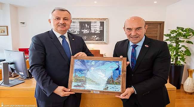Moldova Büyükelçisi'nden Başkan Soyer'e ziyaret 