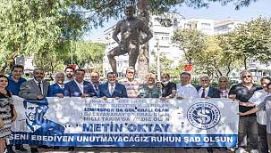 Taçsız Kral Konak'ta anıldı 