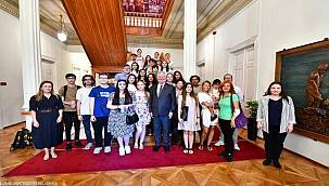 Türk ve Alman öğrenciler Özuslu'yu ziyaret etti 